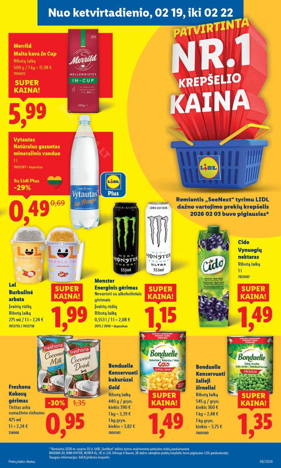 LIDL maisto prekių akcijų leidinys puslapis 31