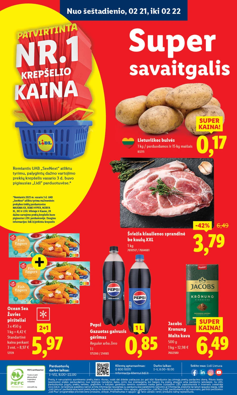 LIDL maisto prekių akcijų leidinys puslapis 41