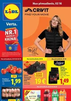LIDL maisto prekių akcijų leidinys