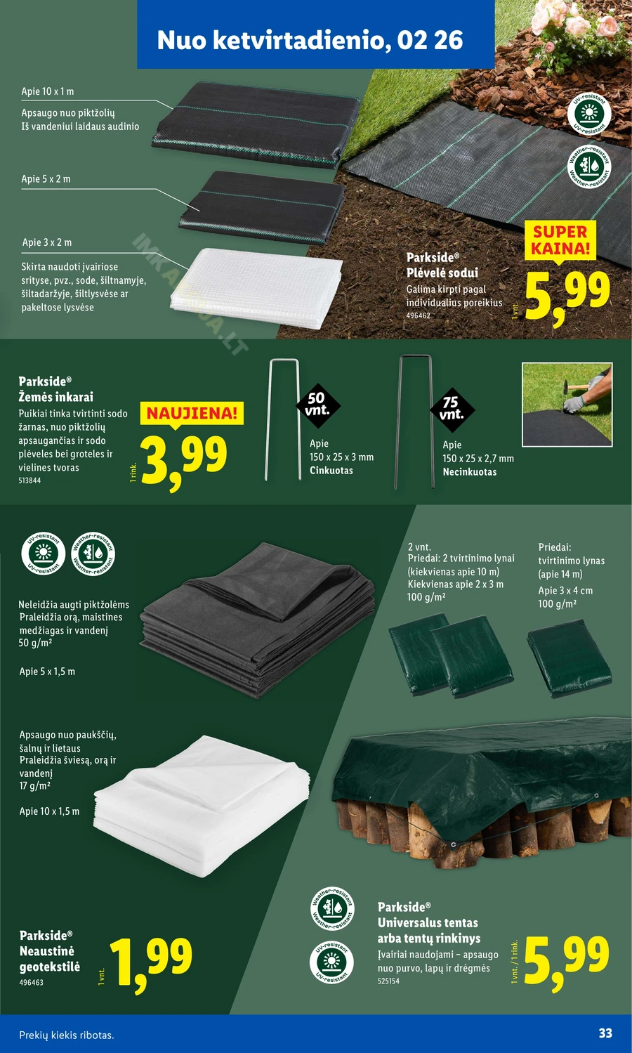 LIDL akcijų leidinys „Sodui valio!“ puslapis 21