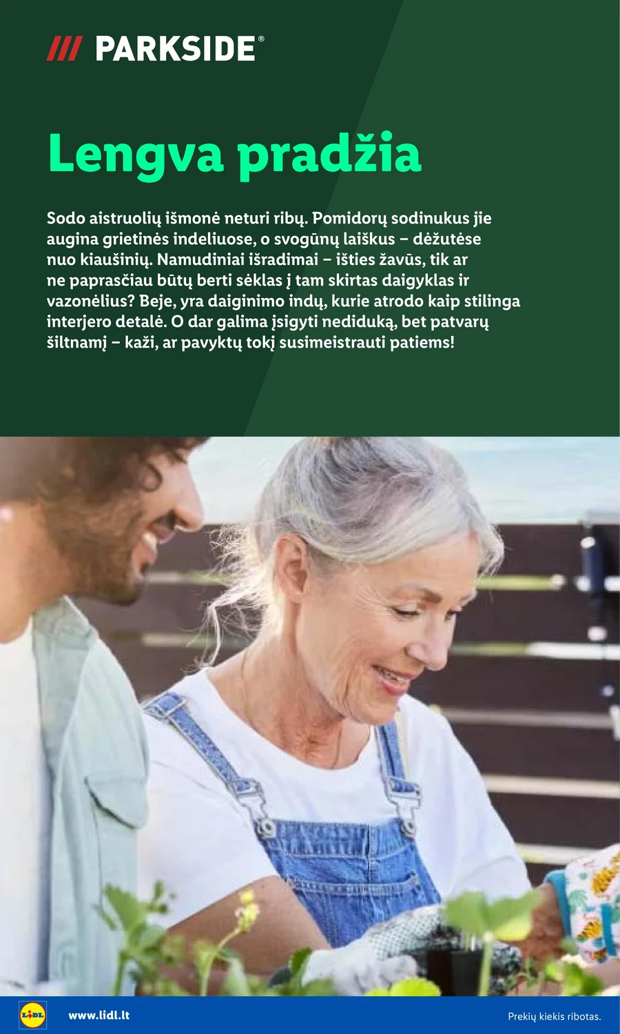 LIDL akcijų leidinys „Sodui valio!“ puslapis 10