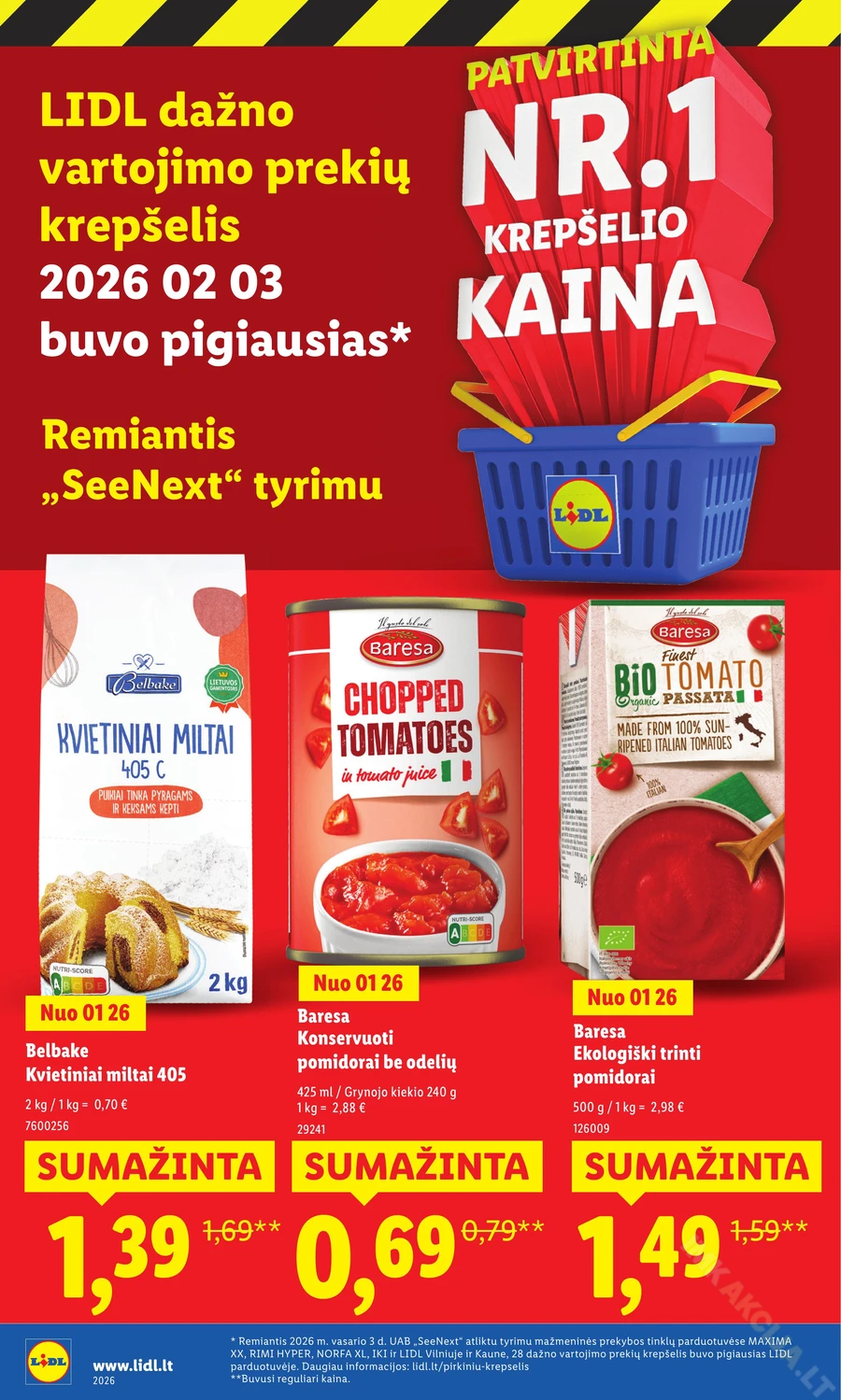 LIDL katalogas „Didysis kainų mažinimas“ puslapis 18