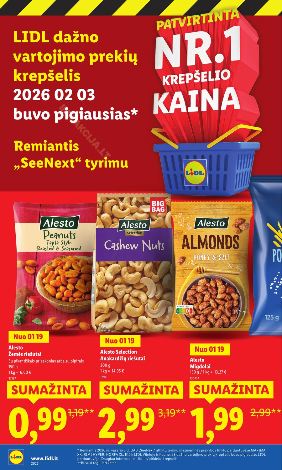 LIDL katalogas „Didysis kainų mažinimas“ puslapis 20