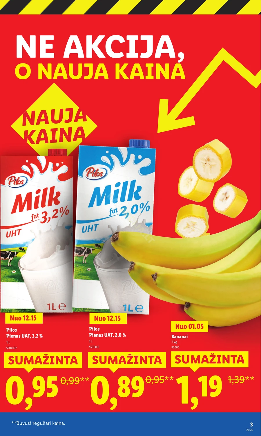 LIDL katalogas „Didysis kainų mažinimas“ puslapis 3