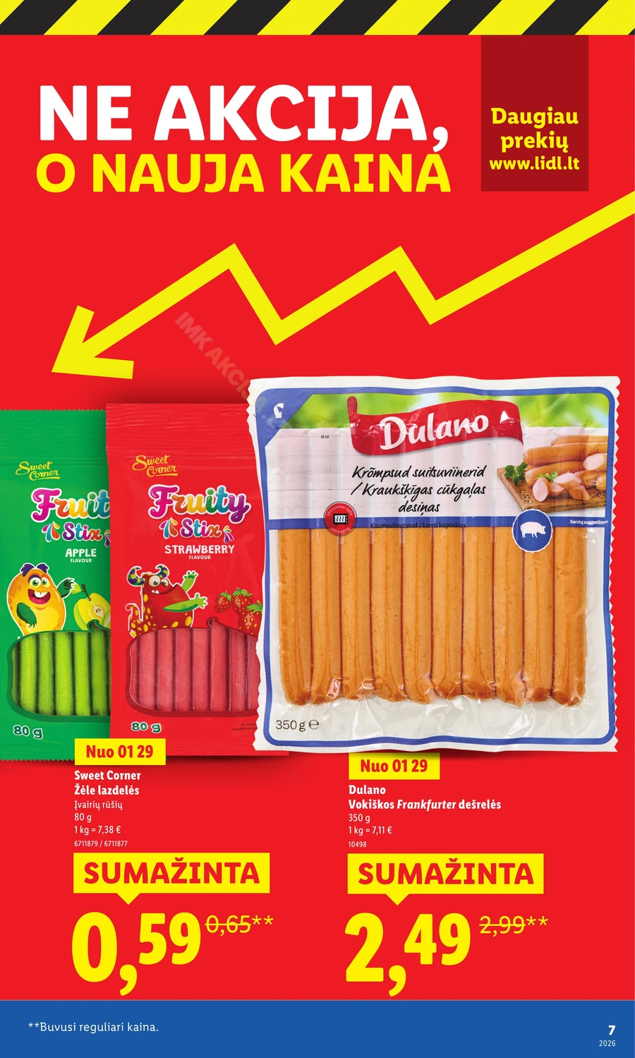 LIDL katalogas „Didysis kainų mažinimas“ puslapis 7