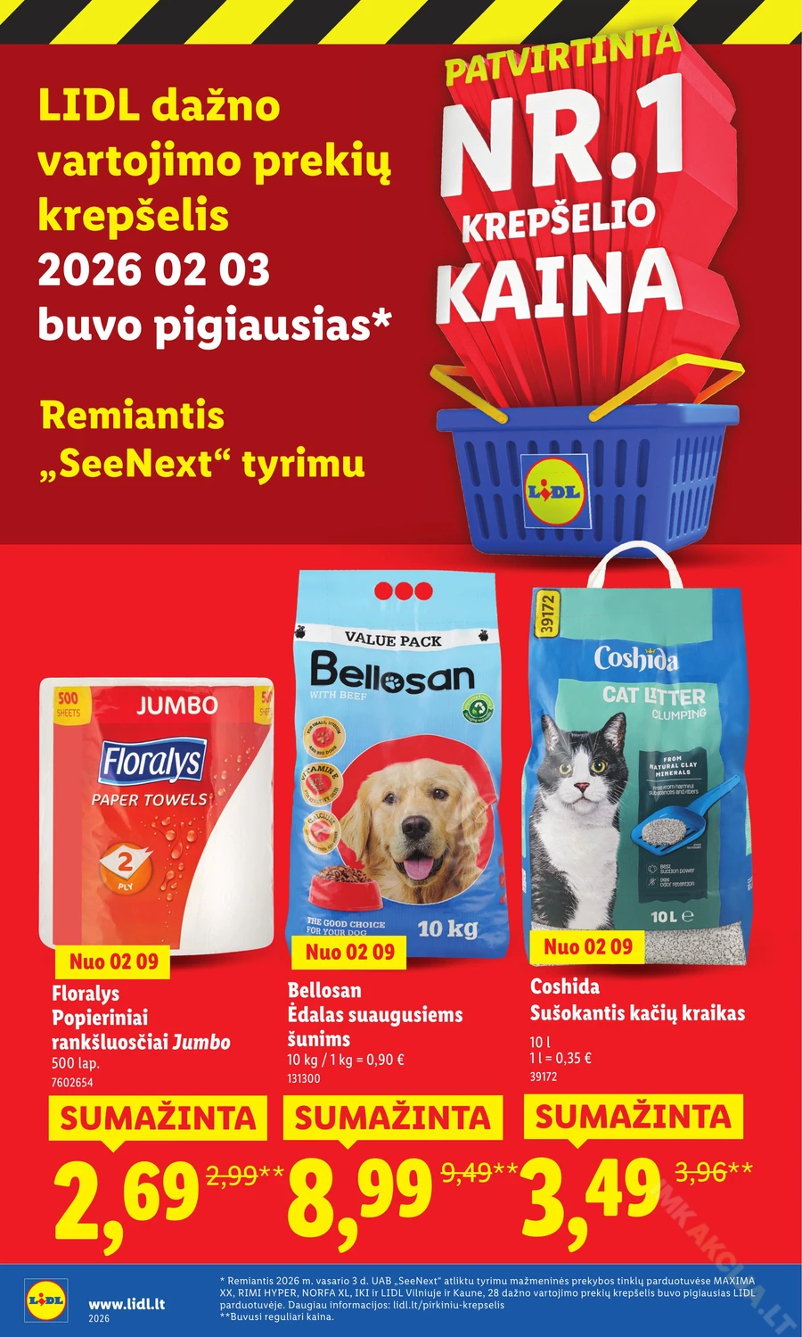LIDL katalogas „Didysis kainų mažinimas“ puslapis 8