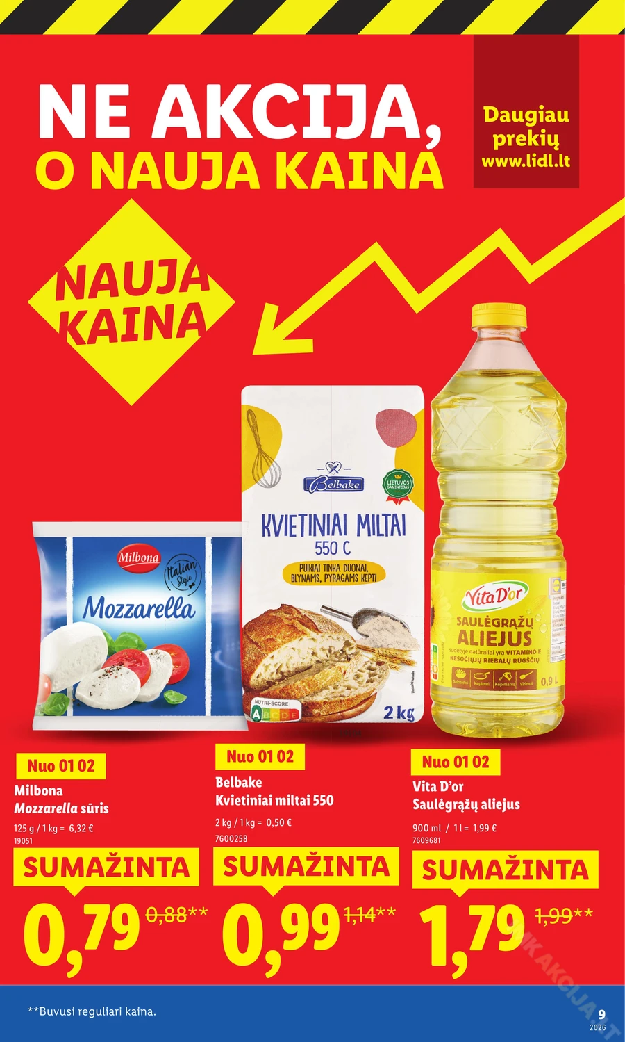 LIDL katalogas „Didysis kainų mažinimas“ puslapis 9