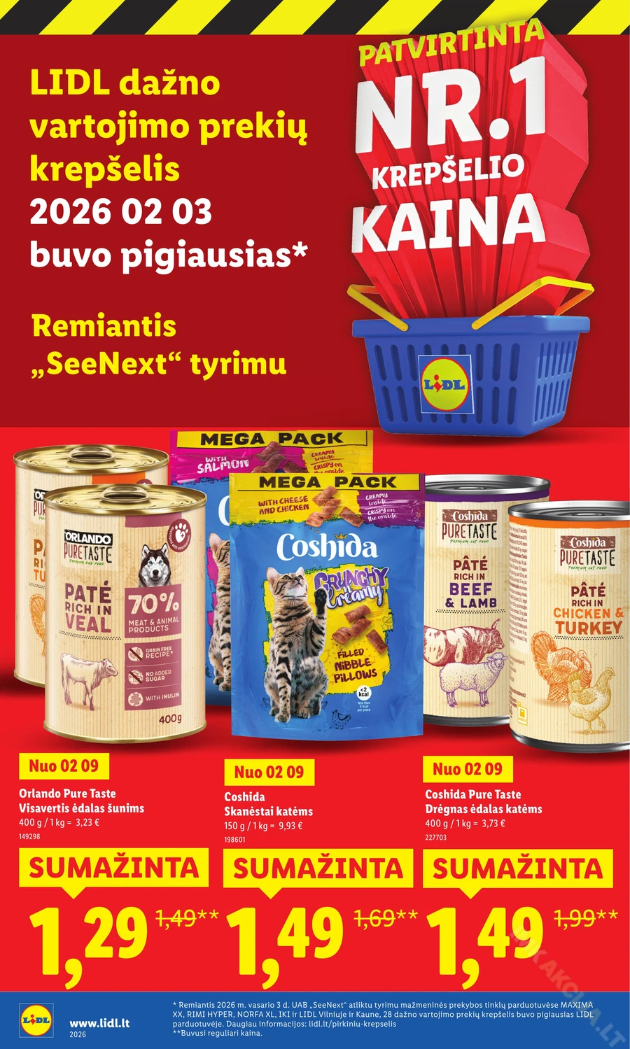 LIDL katalogas „Didysis kainų mažinimas“ puslapis 10