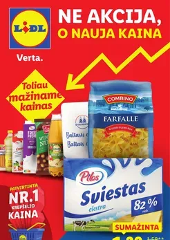 LIDL katalogas „Didysis kainų mažinimas“