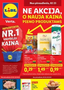 LIDL maisto prekių akcijų leidinys