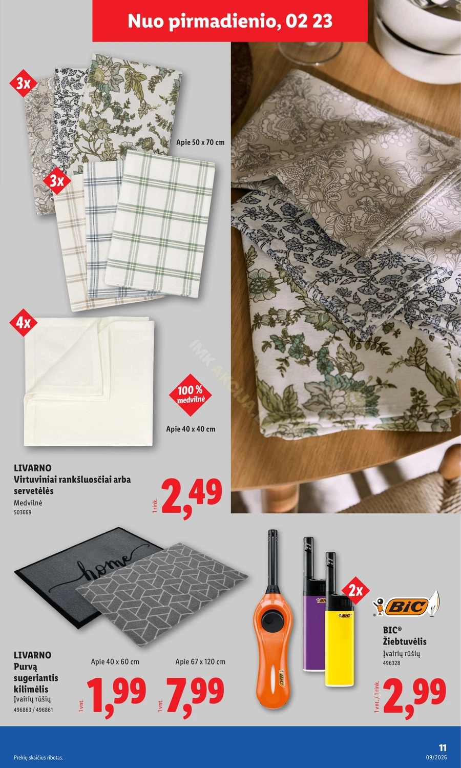 LIDL ne maisto prekių akcijų leidinys puslapis 11