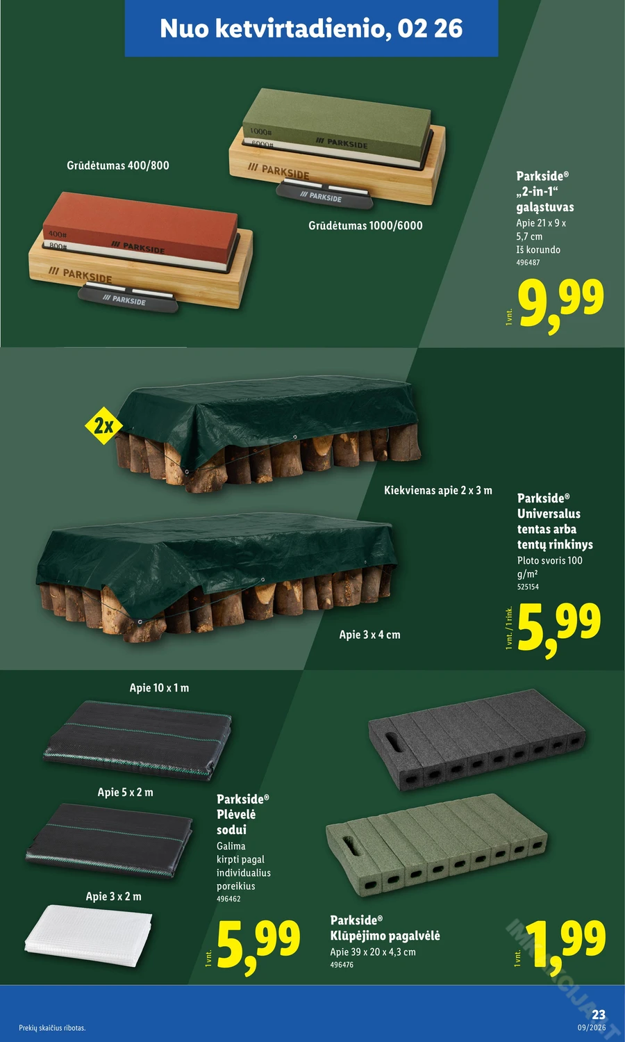 LIDL ne maisto prekių akcijų leidinys puslapis 23