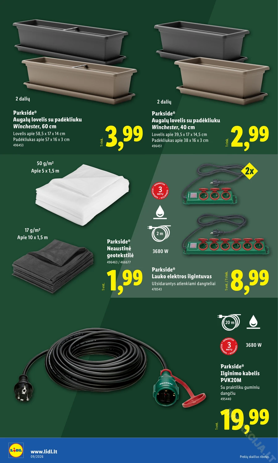 LIDL ne maisto prekių akcijų leidinys puslapis 24