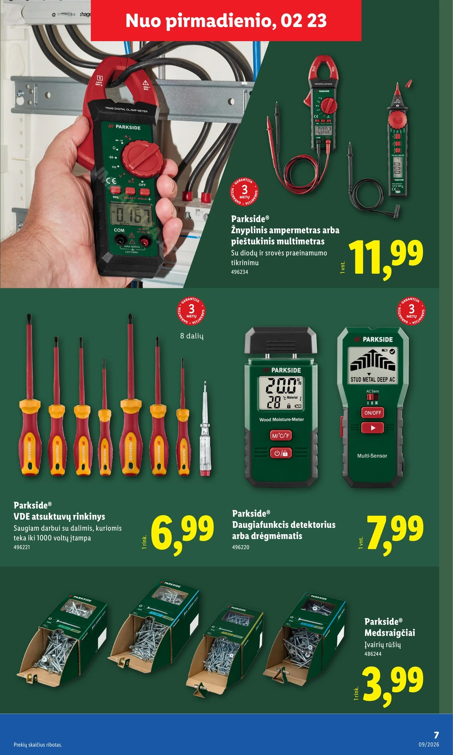 LIDL ne maisto prekių akcijų leidinys puslapis 7