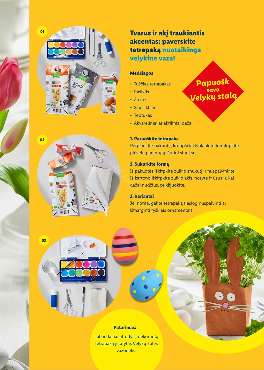 LIDL katalogas „Velykos, pilnos džiaugsmo“ puslapis 25
