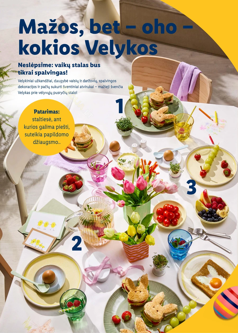 LIDL katalogas „Velykos, pilnos džiaugsmo“ puslapis 34