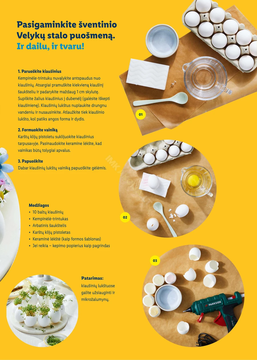 LIDL katalogas „Velykos, pilnos džiaugsmo“ puslapis 41