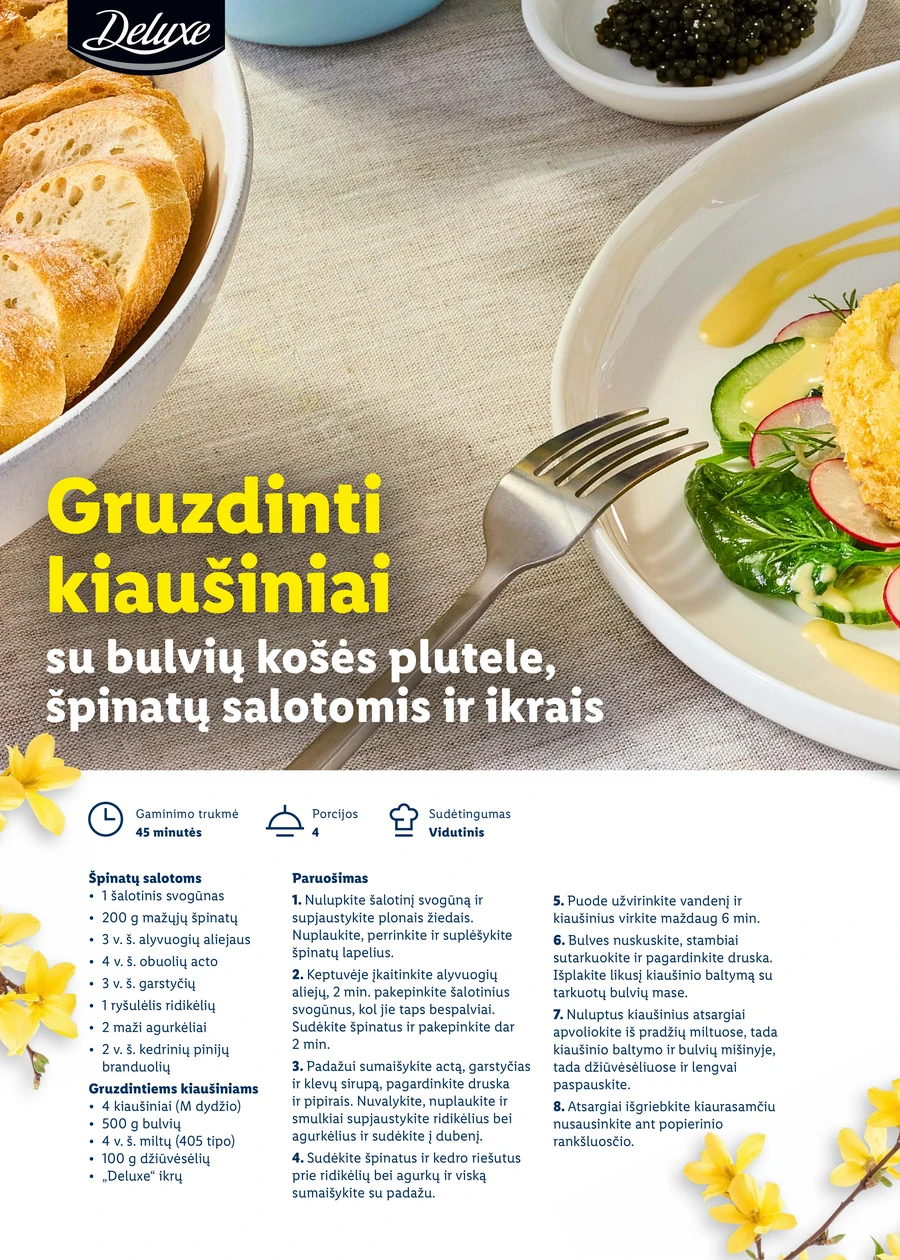 LIDL katalogas „Velykos, pilnos džiaugsmo“ puslapis 50