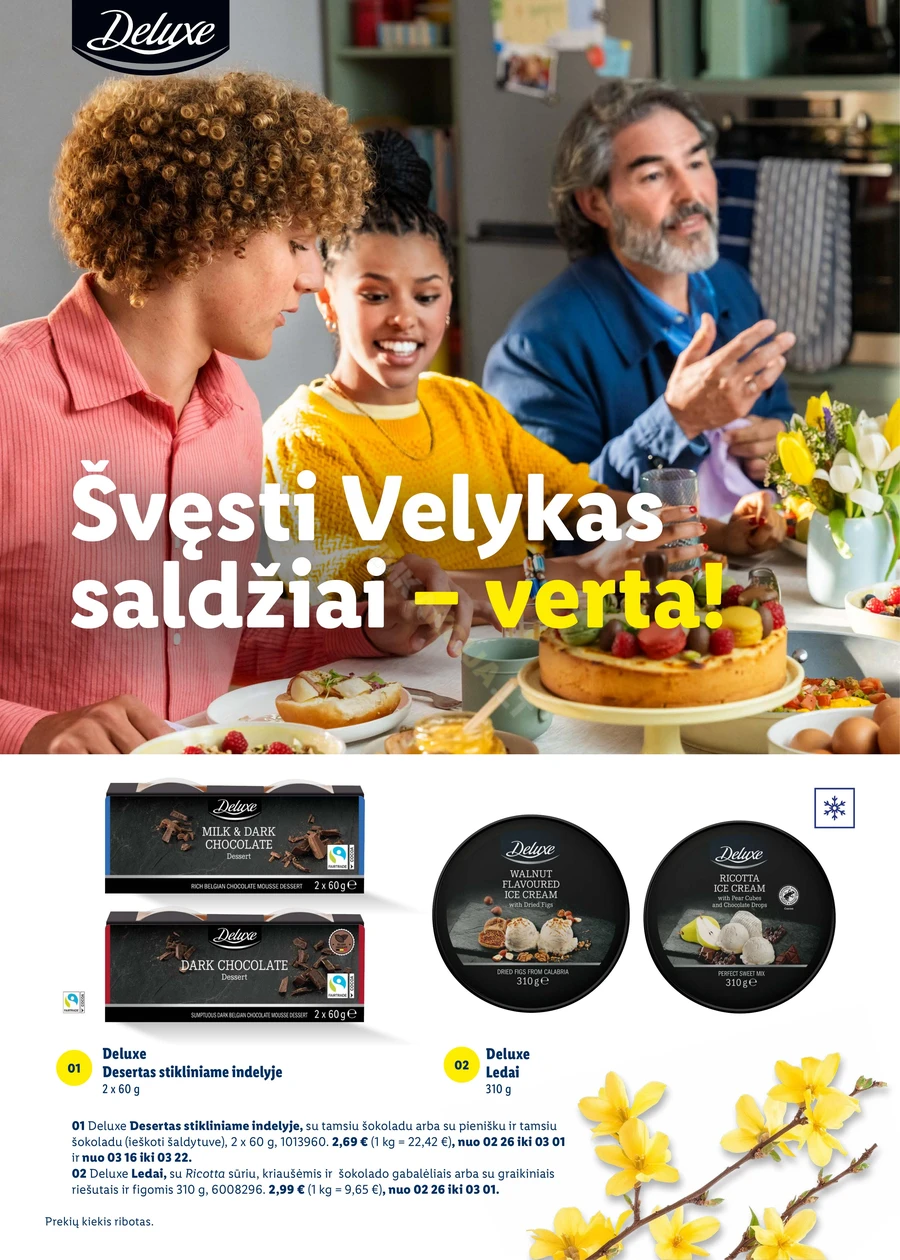 LIDL katalogas „Velykos, pilnos džiaugsmo“ puslapis 58