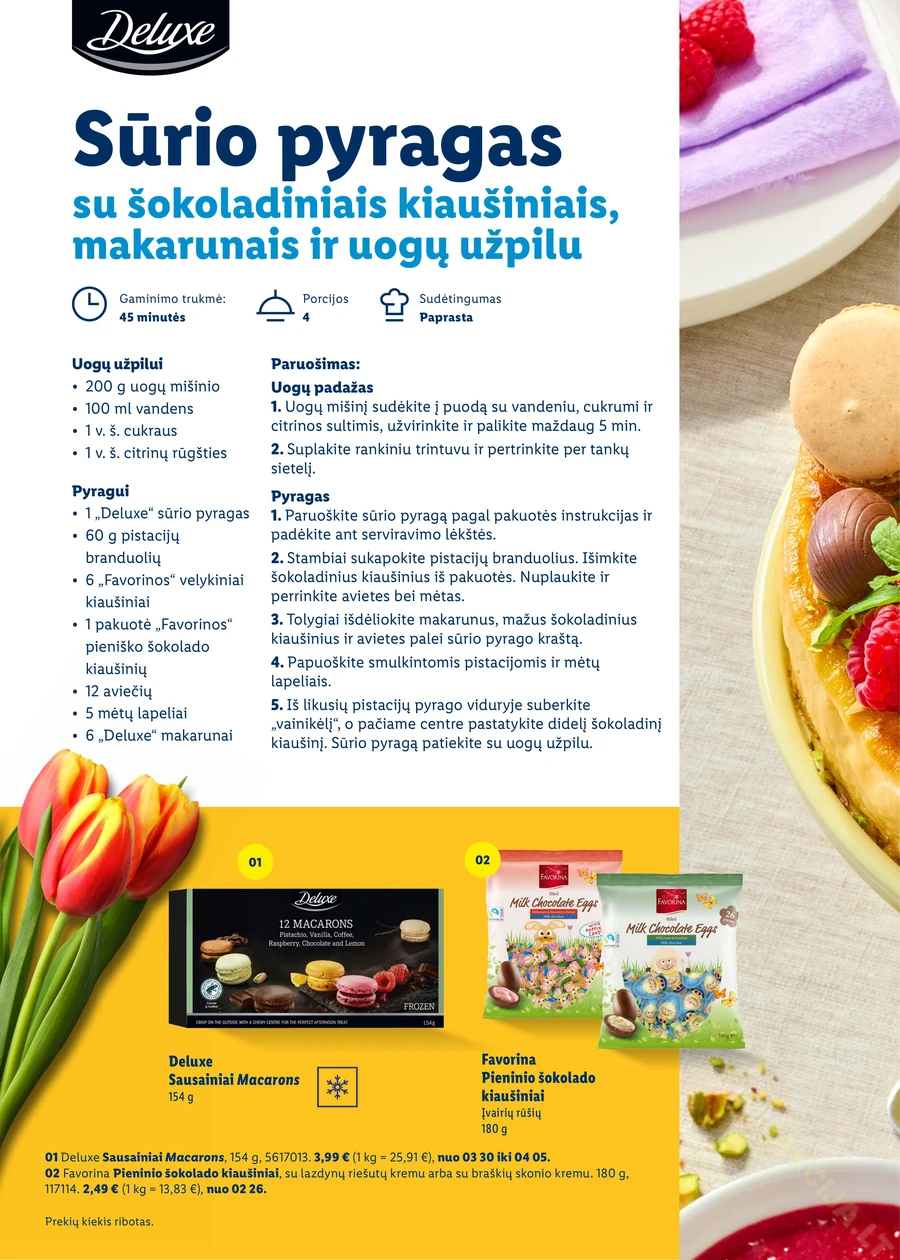 LIDL katalogas „Velykos, pilnos džiaugsmo“ puslapis 60
