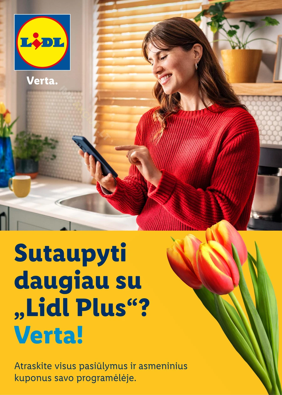 LIDL katalogas „Velykos, pilnos džiaugsmo“ puslapis 72