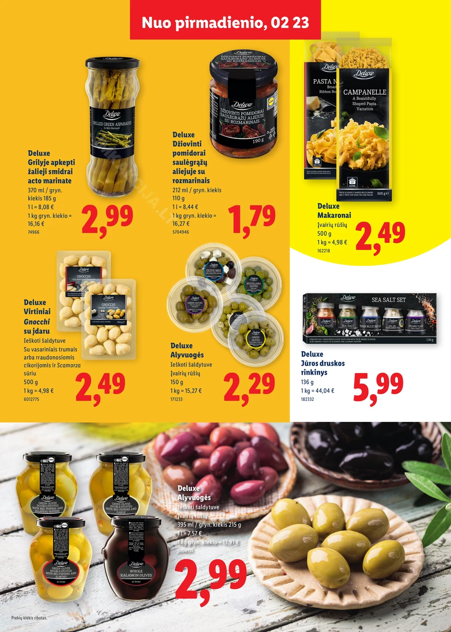 LIDL katalogas „Velykos, pilnos džiaugsmo“ puslapis 9