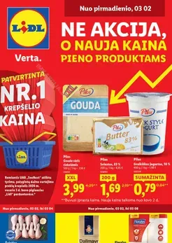 LIDL maisto prekių akcijų leidinys