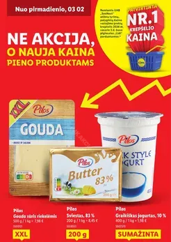 LIDL katalogas „Didysis kainų mažinimas“