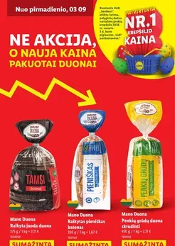 LIDL katalogas „Didysis kainų mažinimas“