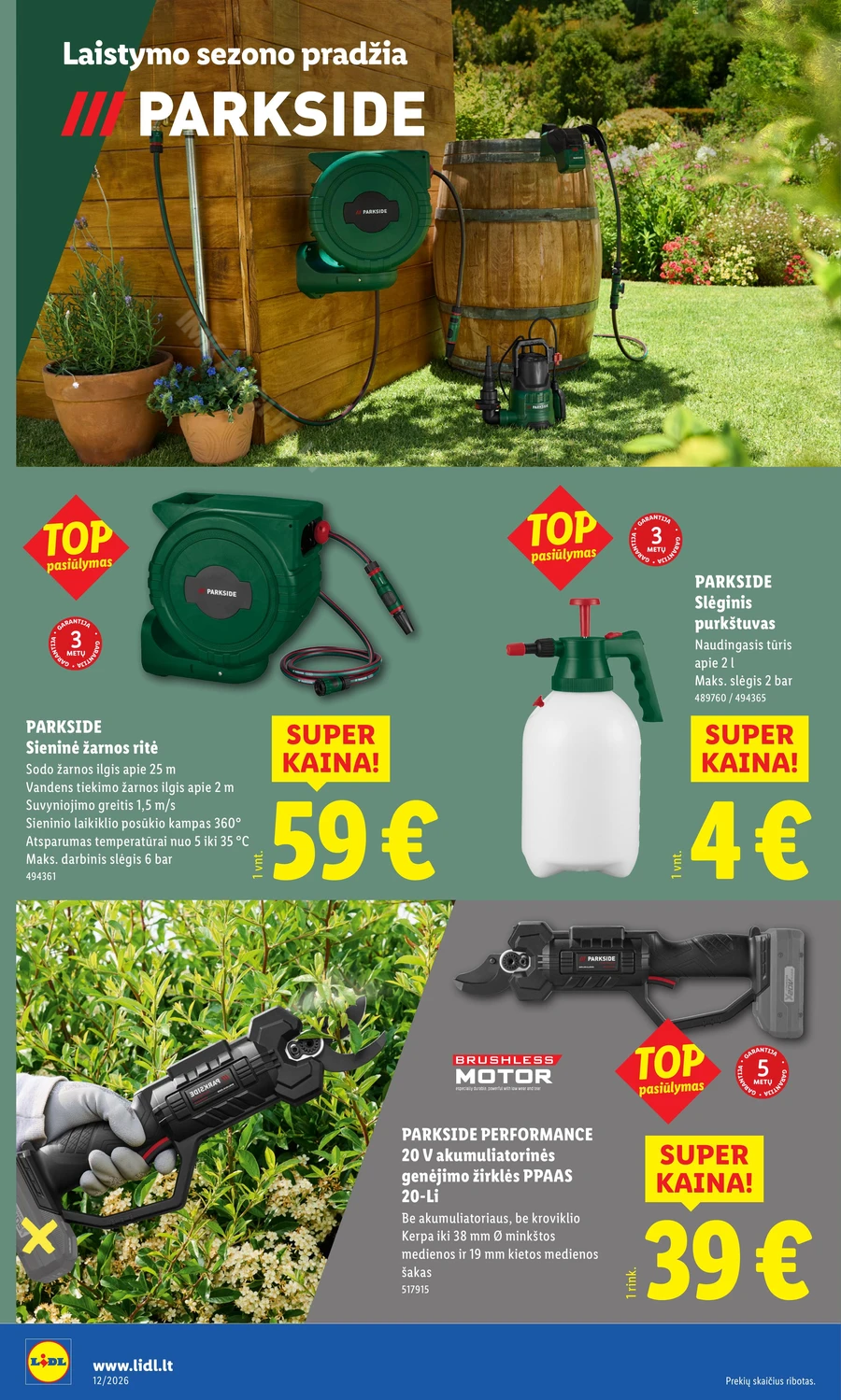 LIDL ne maisto prekių akcijų leidinys puslapis 2