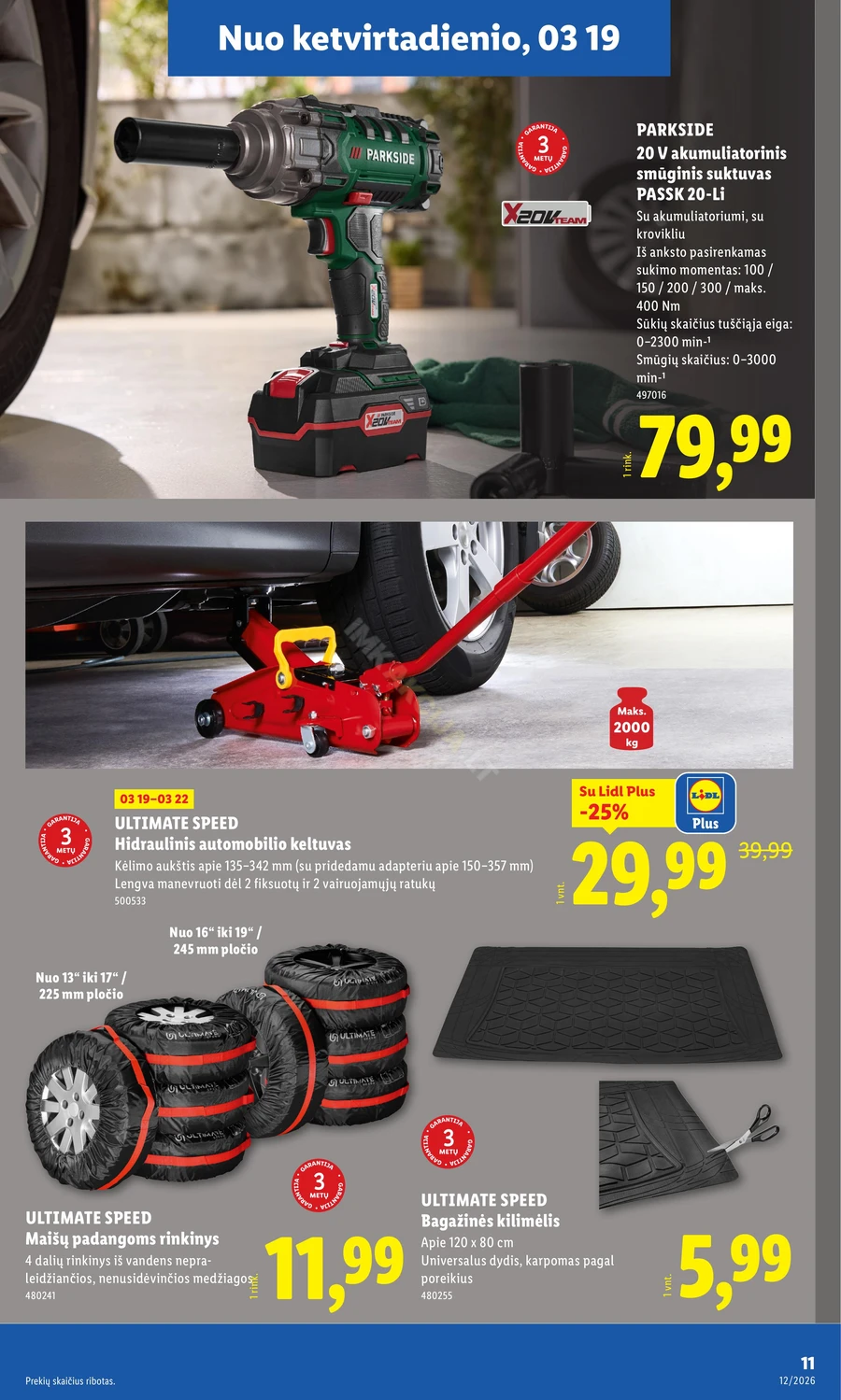 LIDL ne maisto prekių akcijų leidinys puslapis 11