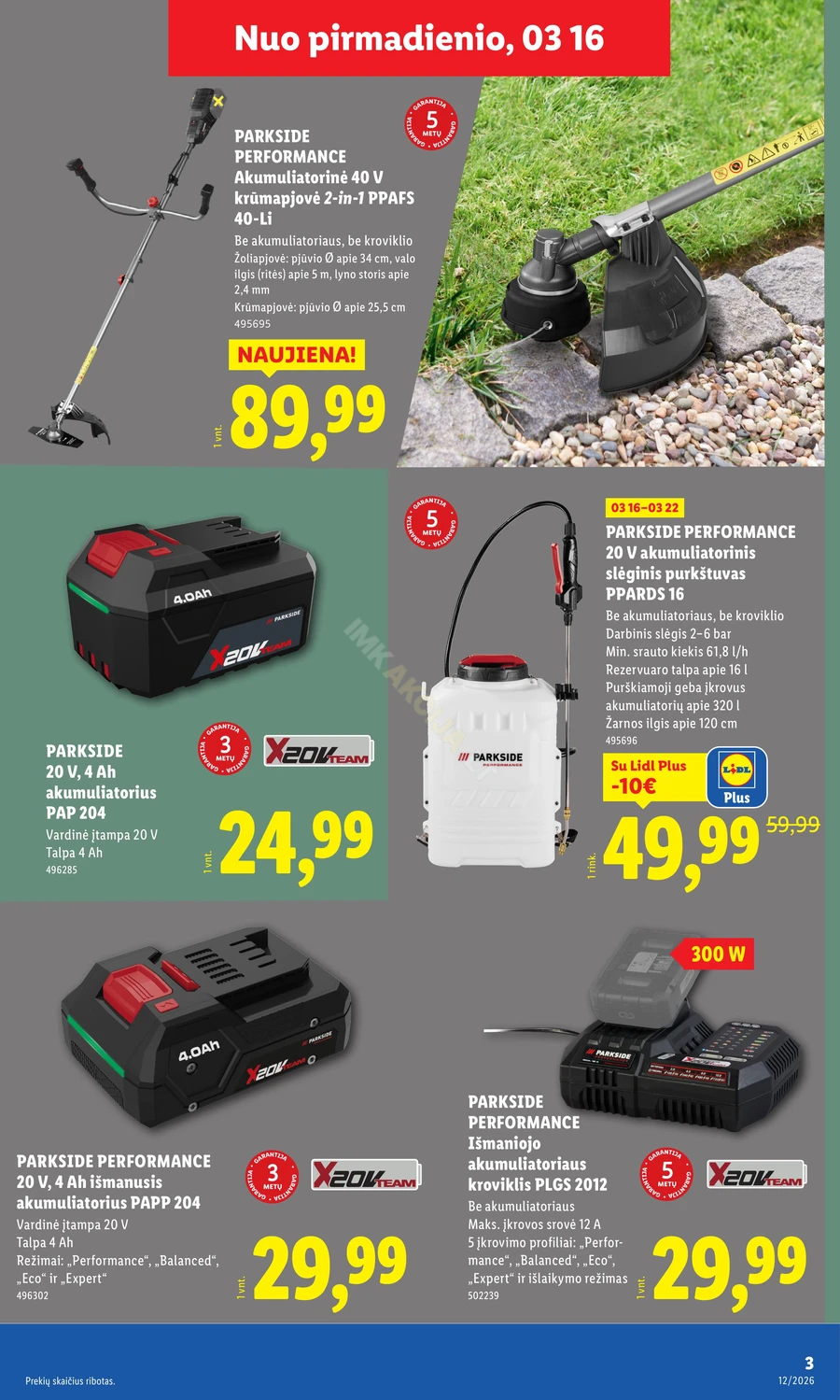 LIDL ne maisto prekių akcijų leidinys puslapis 3