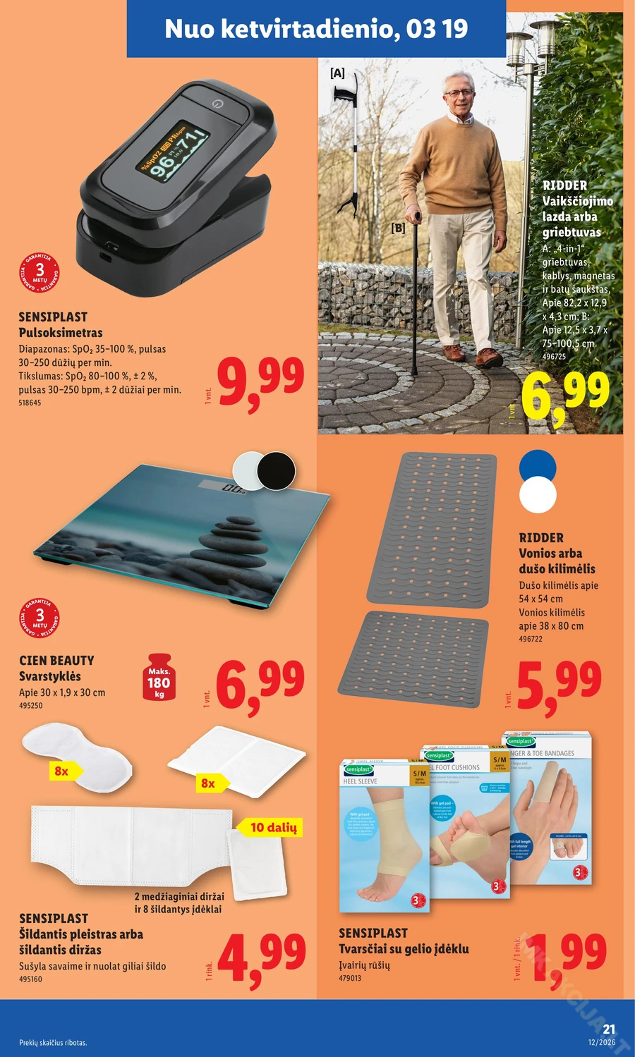 LIDL ne maisto prekių akcijų leidinys puslapis 21