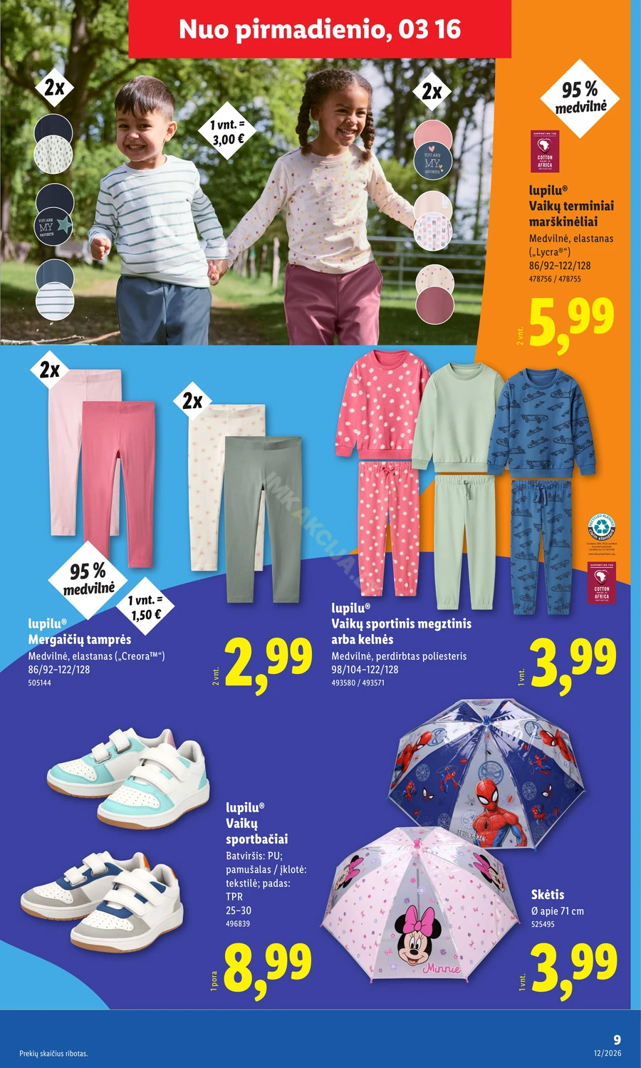 LIDL ne maisto prekių akcijų leidinys puslapis 9