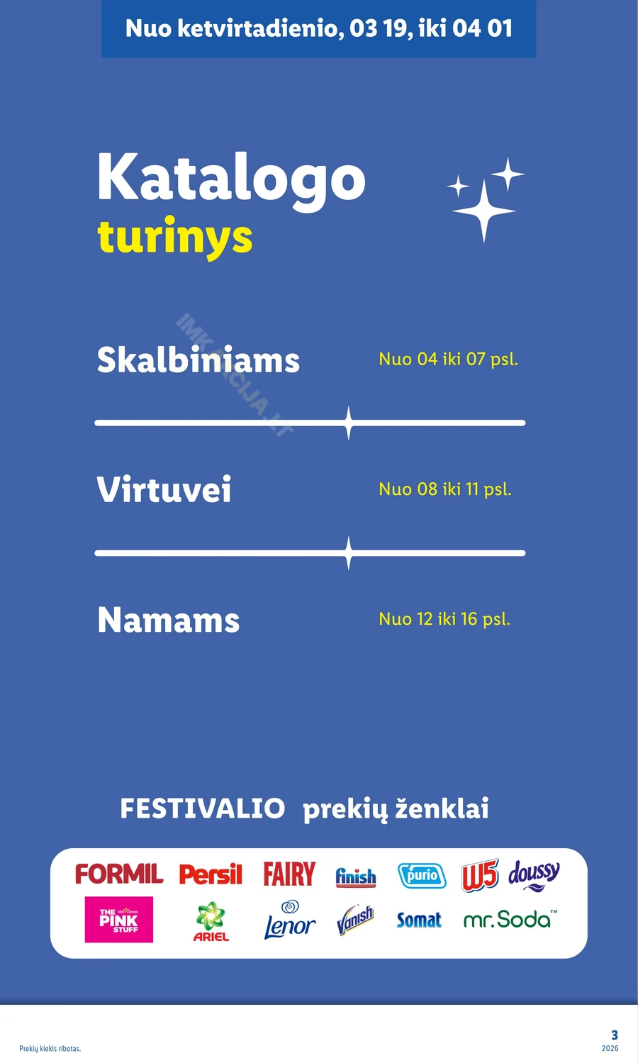 LIDL leidinys „Švaros festivalis” puslapis 3