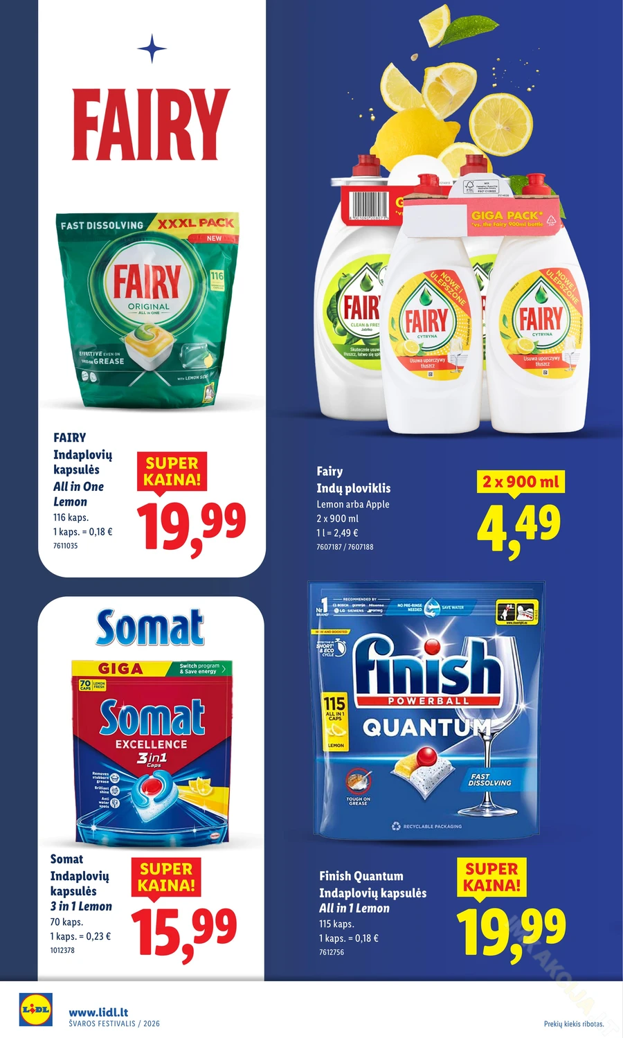 LIDL leidinys „Švaros festivalis” puslapis 10