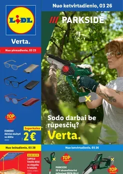 LIDL ne maisto prekių akcijų leidinys