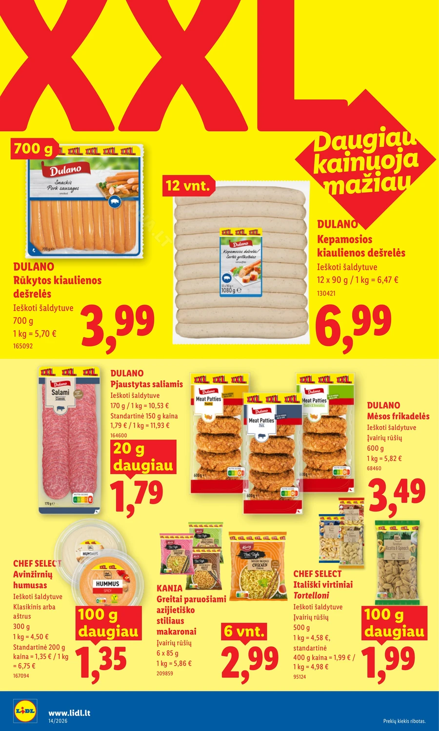 LIDL maisto prekių akcijų leidinys puslapis 24