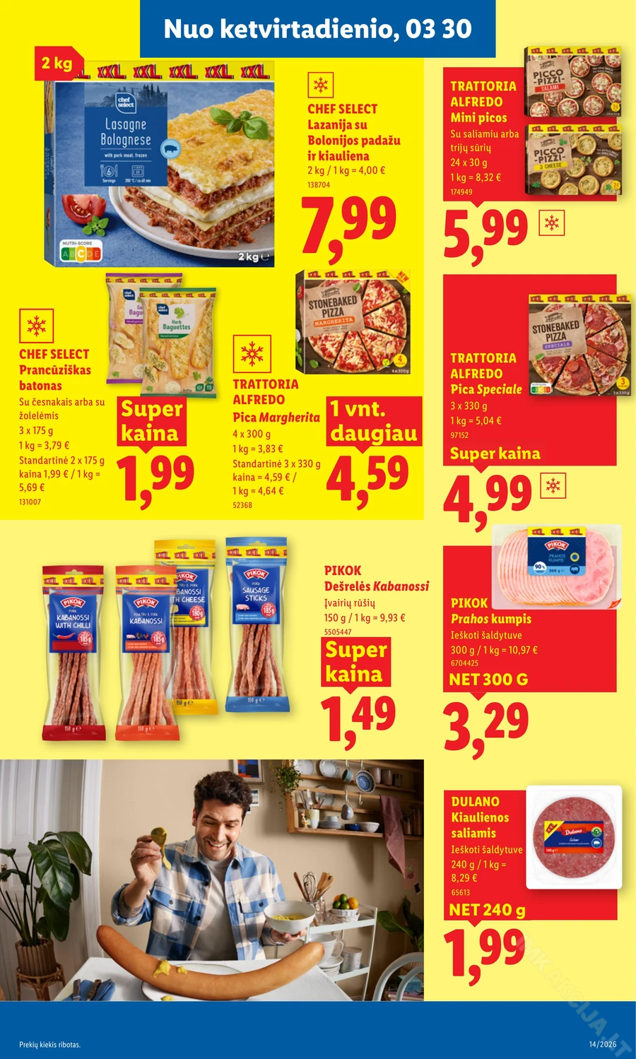 LIDL maisto prekių akcijų leidinys puslapis 25