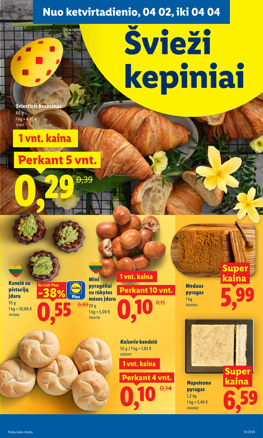LIDL maisto prekių akcijų leidinys puslapis 35