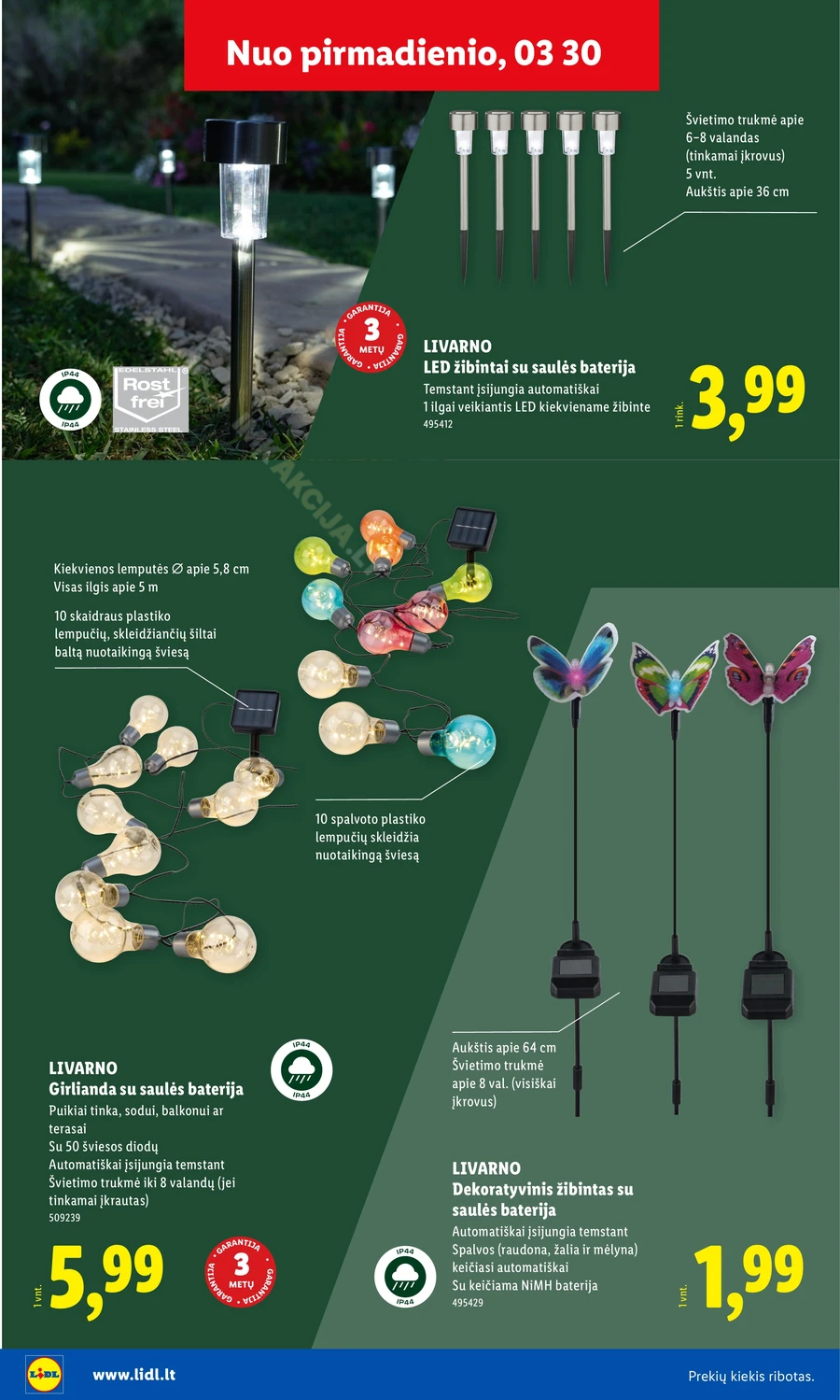 LIDL akcijų leidinys „Sodui valio!“ puslapis 12