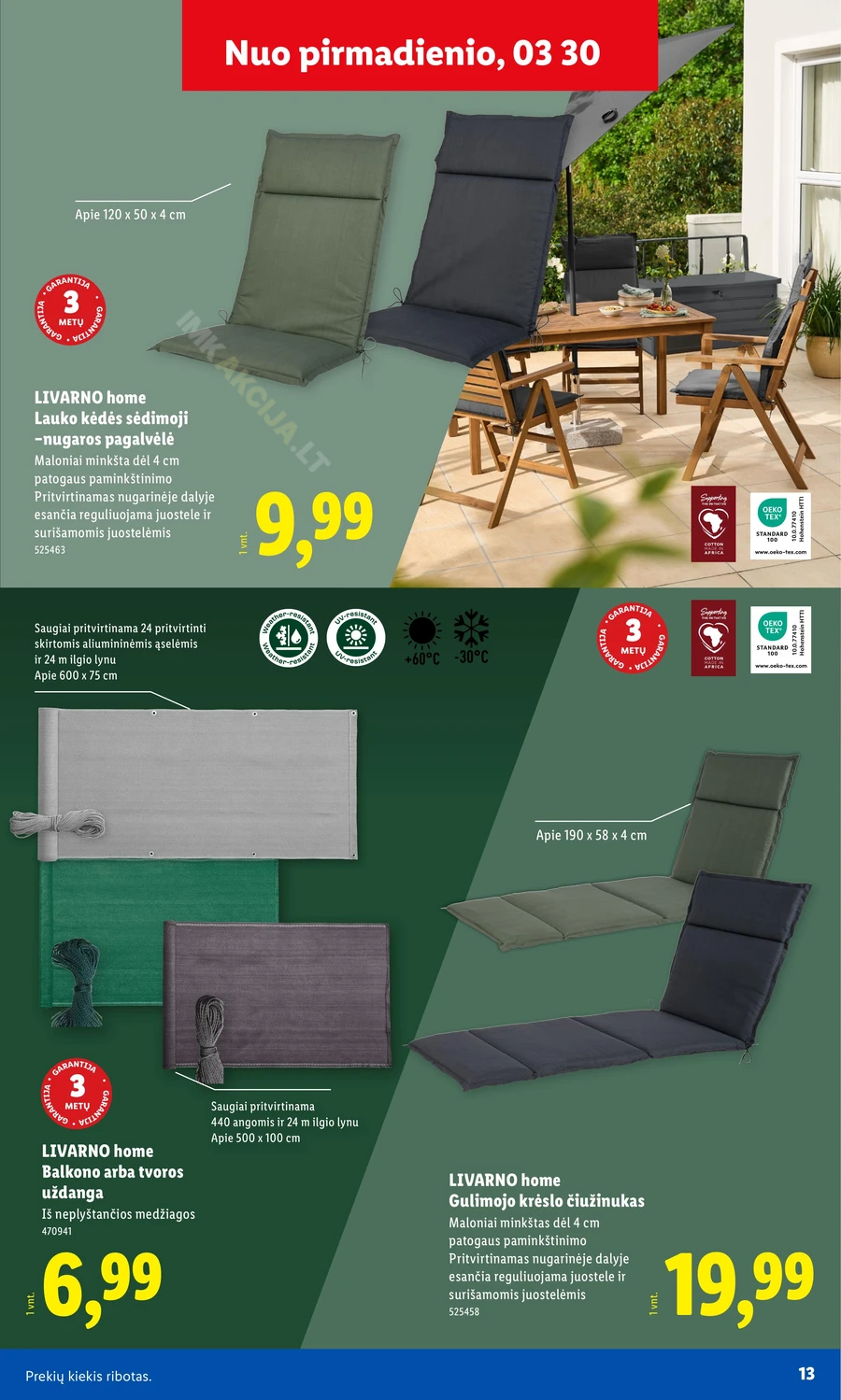 LIDL akcijų leidinys „Sodui valio!“ puslapis 13