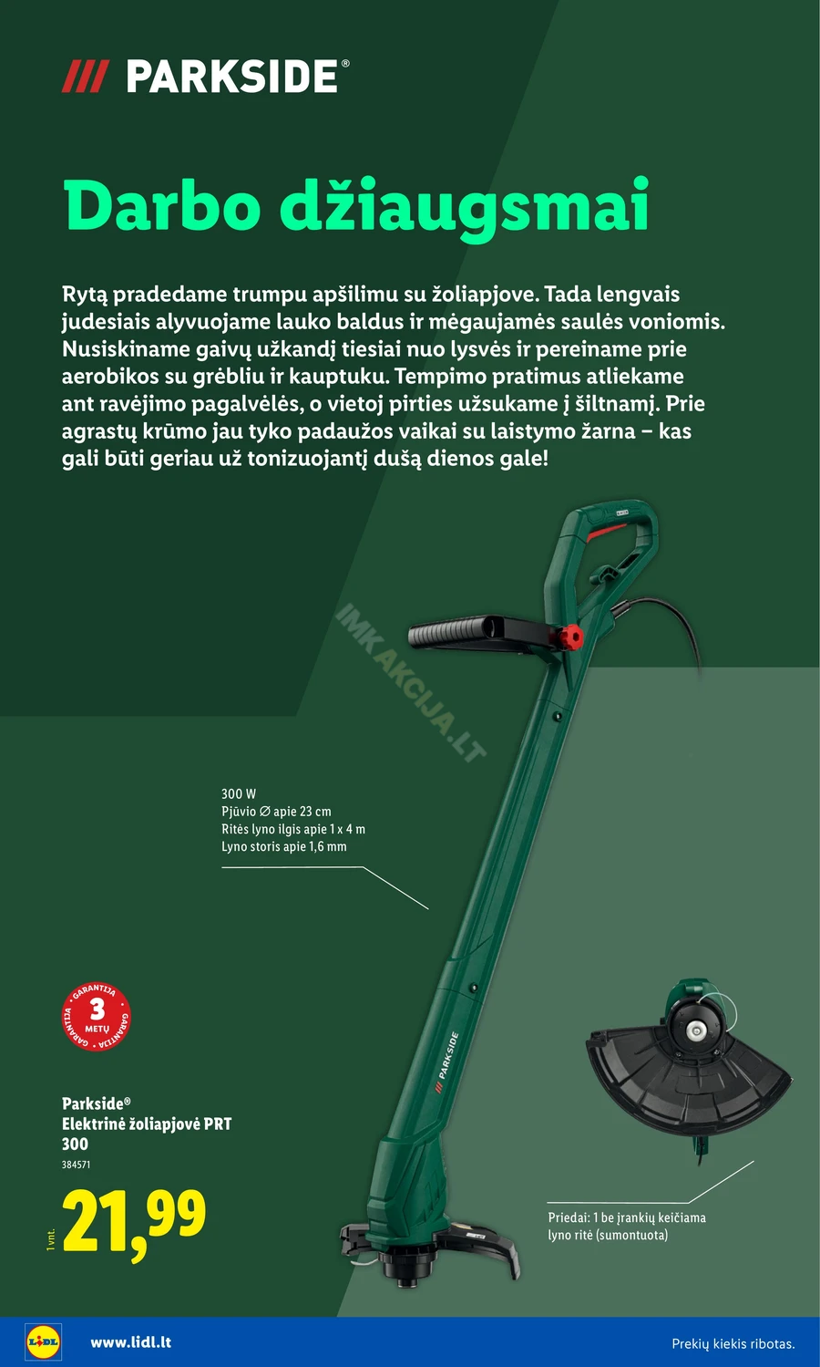 LIDL akcijų leidinys „Sodui valio!“ puslapis 24