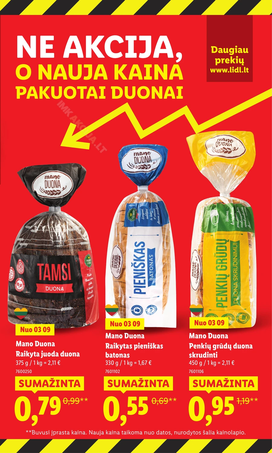 LIDL katalogas „Didysis kainų mažinimas“ puslapis 11