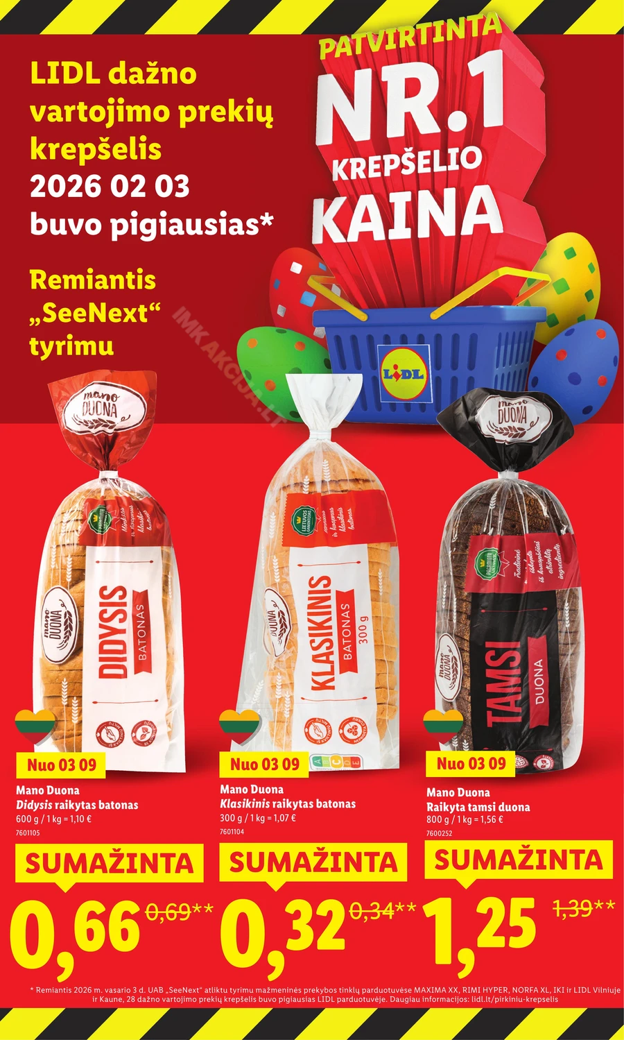 LIDL katalogas „Didysis kainų mažinimas“ puslapis 12