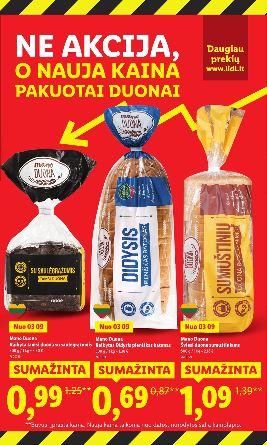 LIDL katalogas „Didysis kainų mažinimas“ puslapis 13