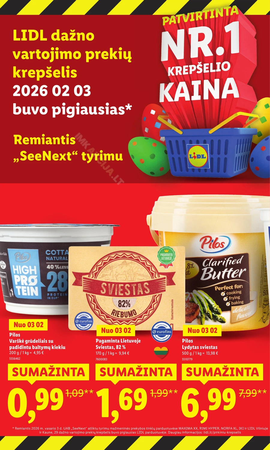 LIDL katalogas „Didysis kainų mažinimas“ puslapis 16