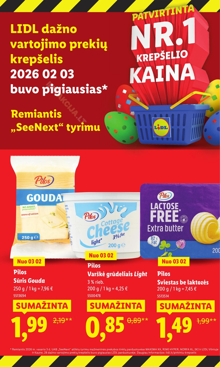 LIDL katalogas „Didysis kainų mažinimas“ puslapis 18
