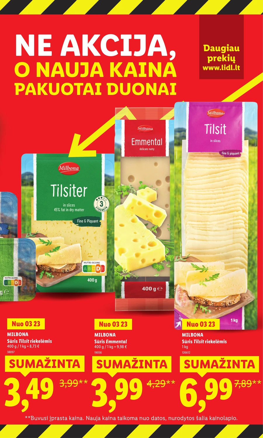 LIDL katalogas „Didysis kainų mažinimas“ puslapis 3