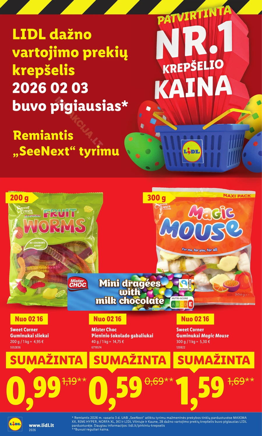 LIDL katalogas „Didysis kainų mažinimas“ puslapis 28